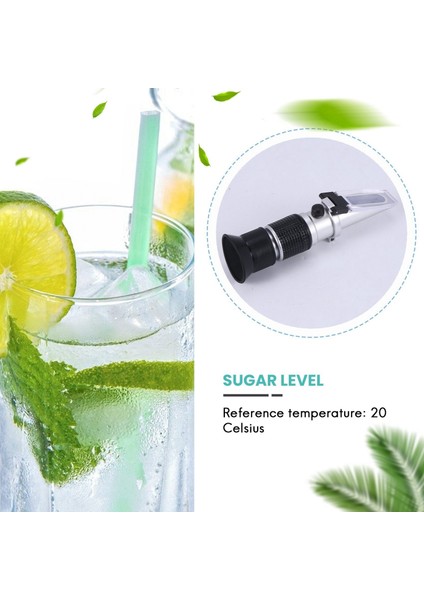 Refraktometre - Refraktometre 0-90% Brix, Şeker Seviyesi (Yurt Dışından) fırsatları