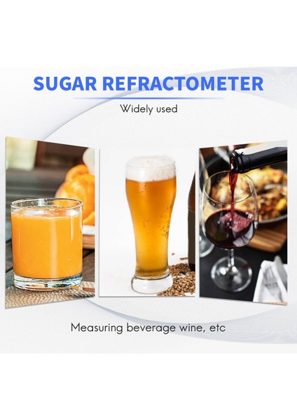 Refraktometre - Refraktometre 0-90% Brix, Şeker Seviyesi (Yurt Dışından) indirimleri