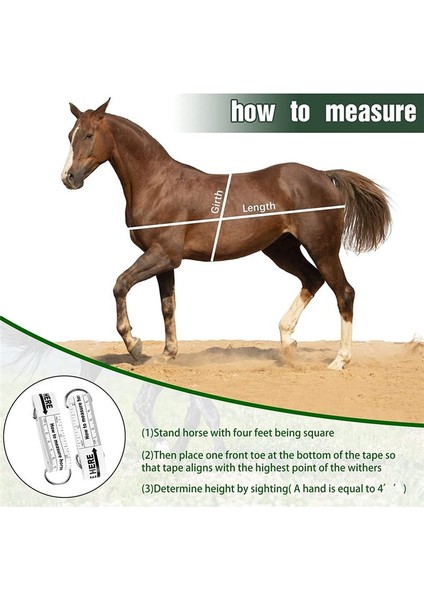 At Boyu Kilosu Pvc Hayvan Vücut Ölçüm Aleti, 8.2 Feet Uzunluğunda (Yurt Dışından) indirimleri