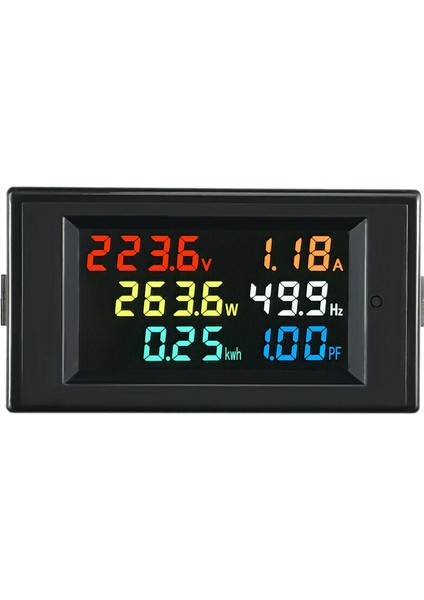 6'sı 1 Arada Ac Monitör D69-2058 Ac Dijital Voltaj ve Akım Gücü (Yurt Dışından)