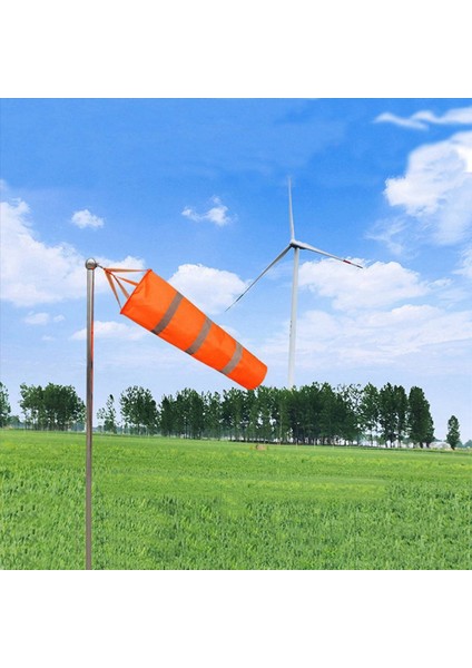 Airport Windsocks Turuncu Su Geçirmez Rüzgar Çorabı Yansıtıcı Rüzgar Çantası 60 cm (Yurt Dışından) fiyatları