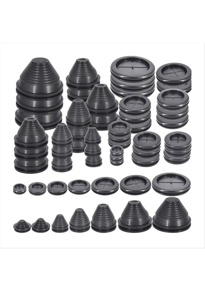 Kauçuk Grommetler Kablo Koruması, Güvenlik Duvarı Katı Kapalı Delik (Yurt Dışından)