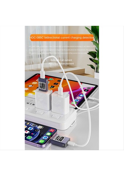 Hidance Tip-C Test Cihazı HDC-085C Dc 4,5-50V 0-12A Pd3.1 (Yurt Dışından)