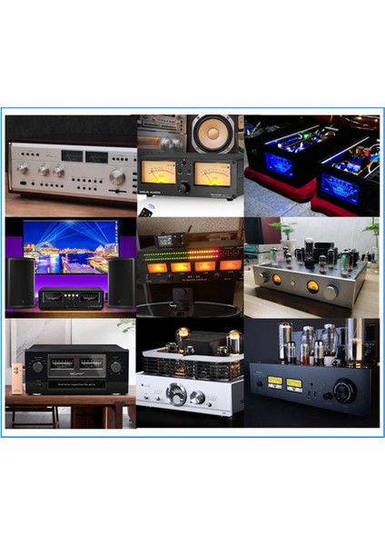 Çift Işaretçili Vu Metre Stereo Ses Amplifikatörü Kartı Arka Aydınlatması (Yurt Dışından) indirimleri