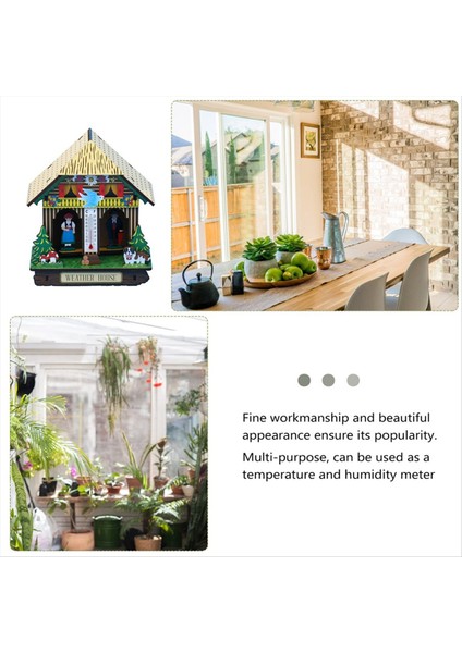 Sunny Rainy Box Hassas Termometre Ev Barometresi Ev Higrometresi (Yurt Dışından) modelleri