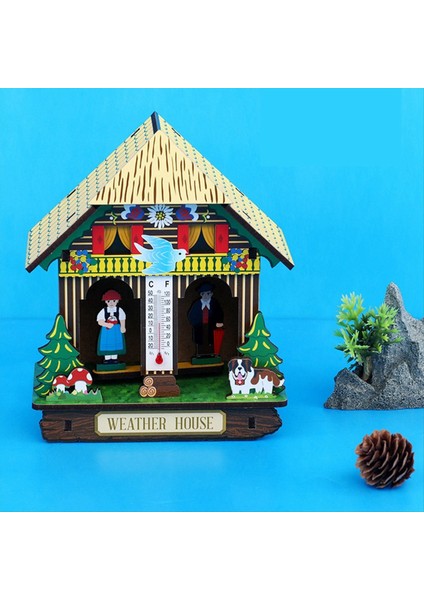 Sunny Rainy Box Hassas Termometre Ev Barometresi Ev Higrometresi (Yurt Dışından) fırsatları