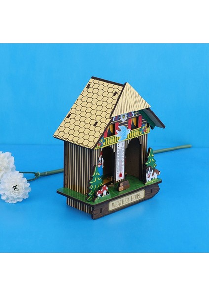 Sunny Rainy Box Hassas Termometre Ev Barometresi Ev Higrometresi (Yurt Dışından) indirimleri