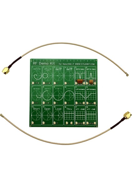 Rf Demo Kiti Nanovna-F Rf Test Kartı Ham Vektör Ağı Testi (Yurt Dışından)