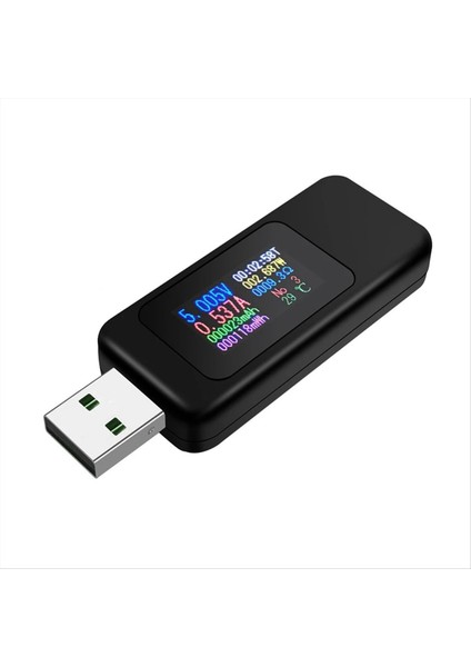 10'u 1 Arada USB Test Cihazı Dc Dijital Voltmetre Amperimetro Voltaj Ölçer (Yurt Dışından)
