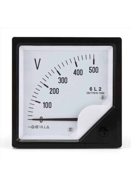 6l2 Voltmetre Ac 500V Işaretçi Tip Voltaj Ölçer Mekanik Başlık (Yurt Dışından)