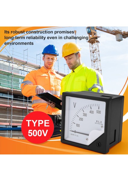 6l2 Voltmetre Ac 500V Işaretçi Tip Voltaj Ölçer Mekanik Başlık (Yurt Dışından) indirimleri