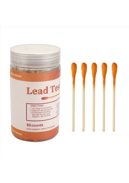 Kurşunlu Boya Test Çubuğu Seti: 60 Adet Kurşun Test Çubuğu Seti (Yurt Dışından) fırsatları