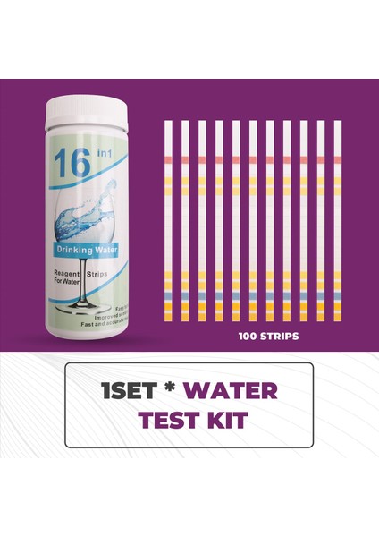 Ev Için Su Test Kiti, Içme Suyu Kolay Testi, Ph, Kurşun (Yurt Dışından) indirimleri