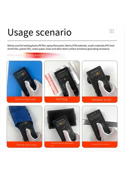 Hazfull Anti-Statik Test Cihazı MODEL-100 Snti-Statik Test Cihazı (Yurt Dışından) modelleri