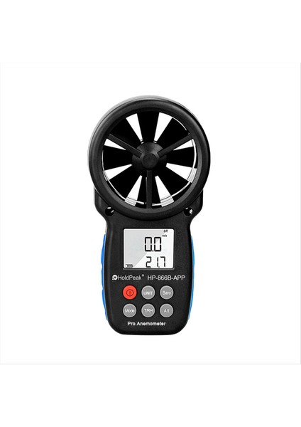 Holdpeak 866B-APP Bluetooth El Tipi Anemometre - Dijital Rüzgar Hızı, (Yurt Dışından)