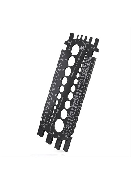 Cıvata Ölçer, Somun ve Cıvataları Hızlıca Boyutlandırmak Için Cıvata Ölçüsü, Siyah (Yurt Dışından)