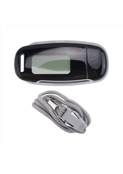 Basit Adım Sayacı, 3D Yürüyüş Adımsayar, Siyah (Yurt Dışından)