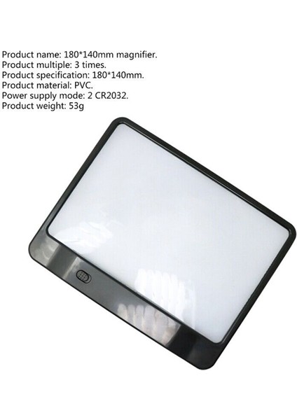 Candy As-Seen-On-Tv Kitap Büyüteci ve Sayfaları Görmek Için Işık 3x Siyah (Yurt Dışından) fırsatları