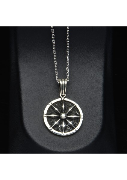 588 Sekiz Kollu Yıldız Figürlü Gümüş Kolye fiyatları