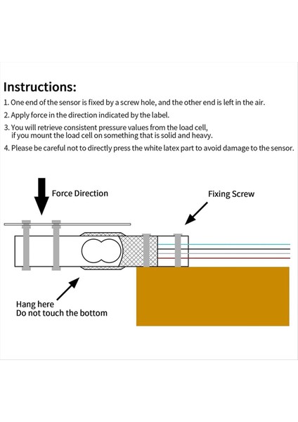 Dijital Yük Hücresi Ağırlık Sensörü - 4 Set 1 kg Yük Hücresi HX711 Amplifikatörü (Yurt Dışından) fiyatları