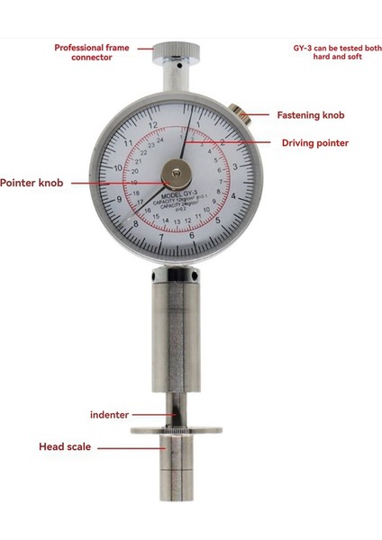 Taşınabilir Meyve Sertlik Ölçme Cihazı Gy-3 Meyve Penetrometresi (Yurt Dışından) fırsatları