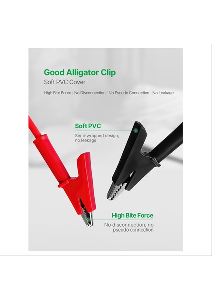 X25A Fiş - Timsah Klips Test Kablosu ve Iletişim Kablosu (Yurt Dışından)