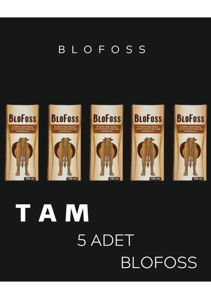 royal ilaç 5 adet royal blofoss sindirim düzenleyici ve gaz giderici şurup(bir ürün 100 ml )