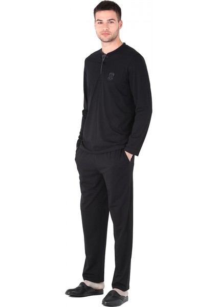 D's Damat 221001 Uzun Kol Pijama Takımı