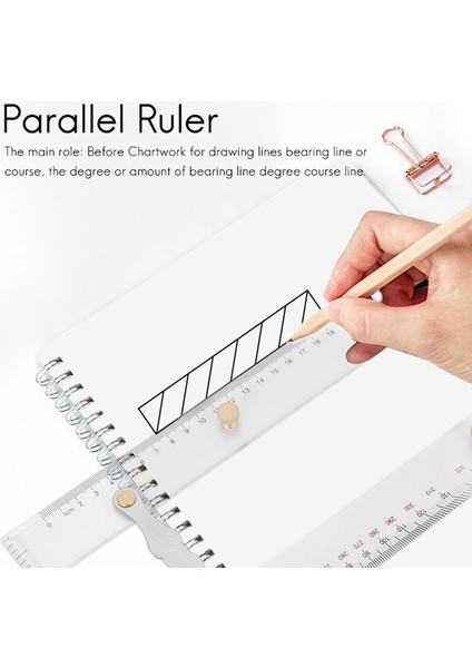 Deniz Cetveli Cetvel Haritalama Noktaları Paralel Cetvel 450MM Çekme (Yurt Dışından) modelleri