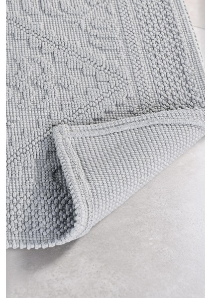 | Violeta 2'li Banyo Paspas Seti | Kaymaz Taban %100 Pamuk | 60X100 - 50X60 cm modelleri