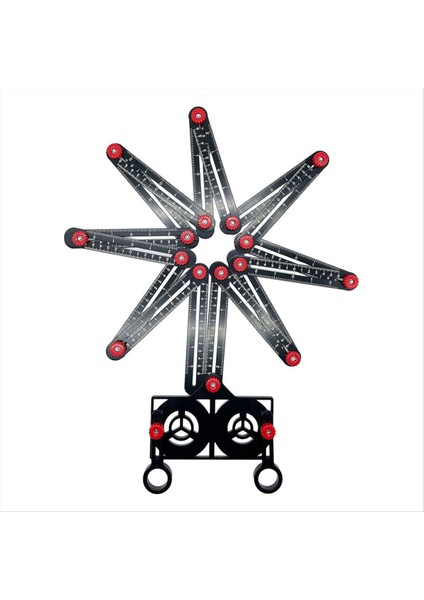 16 Katlı Çok Açılı Ölçüm Cetveli ve Açıklık Bulucu (Yurt Dışından) modelleri