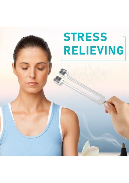 128Hz+256Hz, Şifa Çakrası Için Vücut Ağırlıklı Diyapazon Seti (Yurt Dışından) modelleri