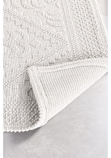 | Violetta 2'li Banyo Paspas Seti | Kaymaz Taban %100 Pamuk | 60X100 - 50X60 cm modelleri