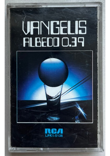 Vangelis Albedo 0.39 Kaset (Orijnal Dönem Baskı Kaset)