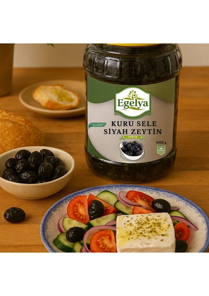 Doğal Kuru Sele Siyah Zeytin 1 kg (Gemlik Tipi – Katkısız – Siyah Zeytin) modelleri