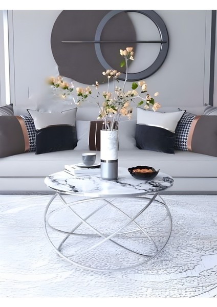 Mars Orta Sehpa Gümüş