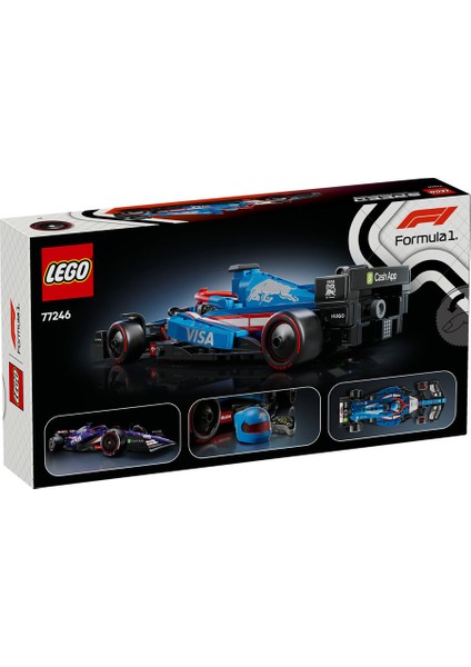 ® Speed Champions Visa Cash App Rb Vcarb 01 F1® Yarış Arabası 77246 indirimleri