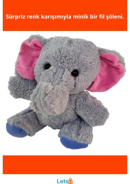 Sevimli Peluş Fil 24 cm Yumuşak Hediye Oyuncak fiyatları