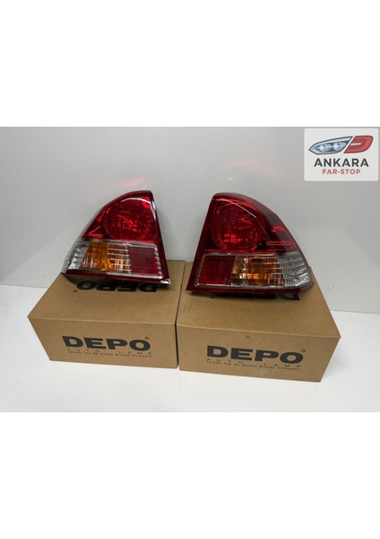 Honda Civic Vtec 2 2004 - 2006 Stop Lambası Sağ - Sol Dış Takım ( Toplam 2 Adet Stop - Depo Marka ) modelleri
