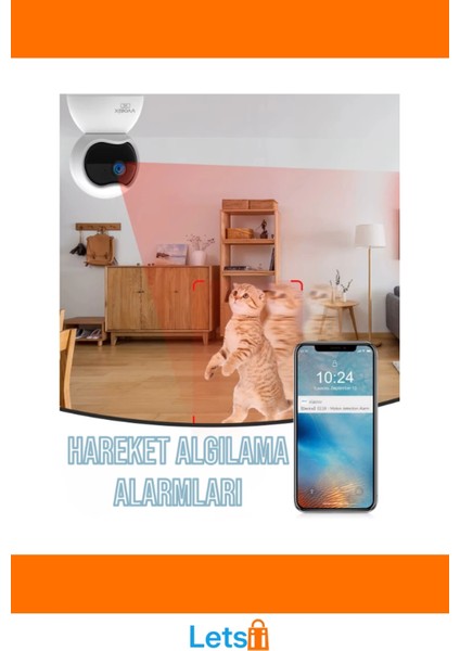 Çift Taraflı Ses Özellikli Wi Fi Güvenlik Kamerası modelleri