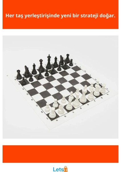 Büyük Rulo Taşınabilir Okul Satranç Seti fiyatları