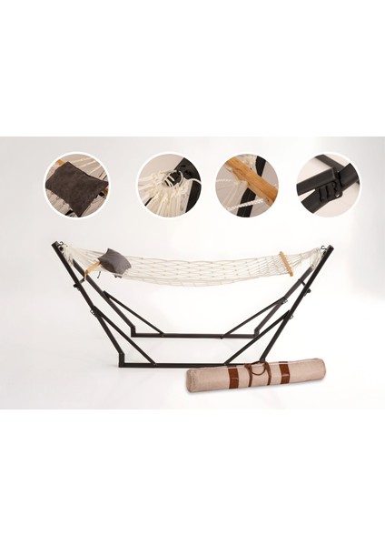 Sante Katlanabilir Kademe Ayarlı Metal Ayaklı Hamak Taşıma Çantası Hediyeli modelleri