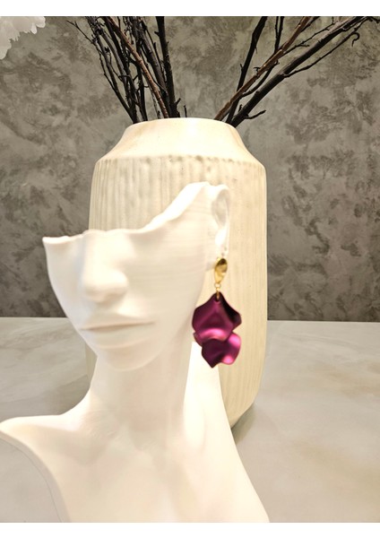 1 Çift Sallantılı Şık Yaprak Küpe fiyatları