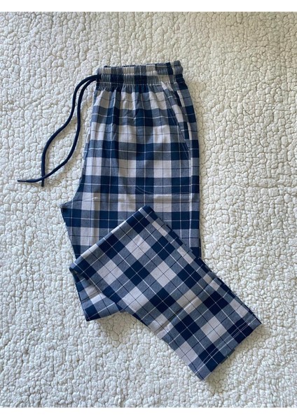 3'lü Paket Renkli Unisex Pijama Altı / Ultra Kalite Ekose Eşofman Altı fırsatları