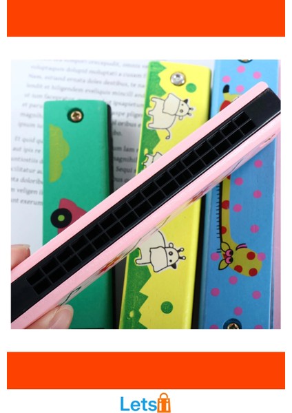 Ahşap Mızıka Renkli Eğlenceli Müzik Aleti fırsatları