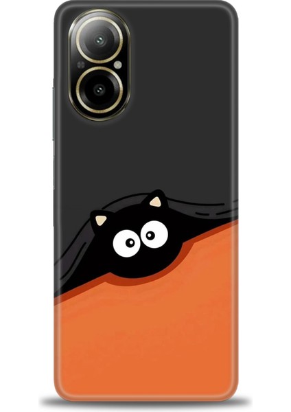 Realme 12 Lite 4g Kılıf Hd Baskılı Kılıf + 9h Nano Tam Kaplayan Ekran Koruyucu 80