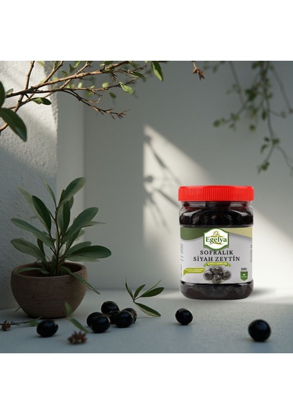 Doğal Sofralık Siyah Zeytin 500 G (Yağlı – Katkısız – Gemlik Tipi) fiyatları