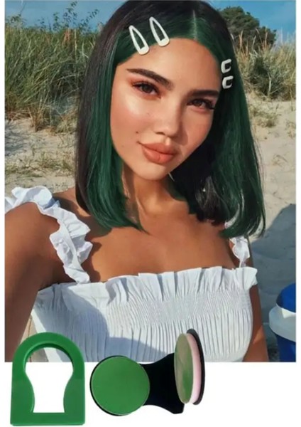 Yeşil Renk Saç Tebeşiri