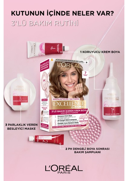 Excellence Creme 1.01 Derin Gece Mavisi Saç Boyası indirimleri