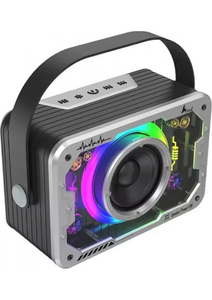 Vtn-82 Taşınabilir Kablosuz Işıklı Bluetooth Hoparlör Ses Değiştirme Özellikli fırsatları